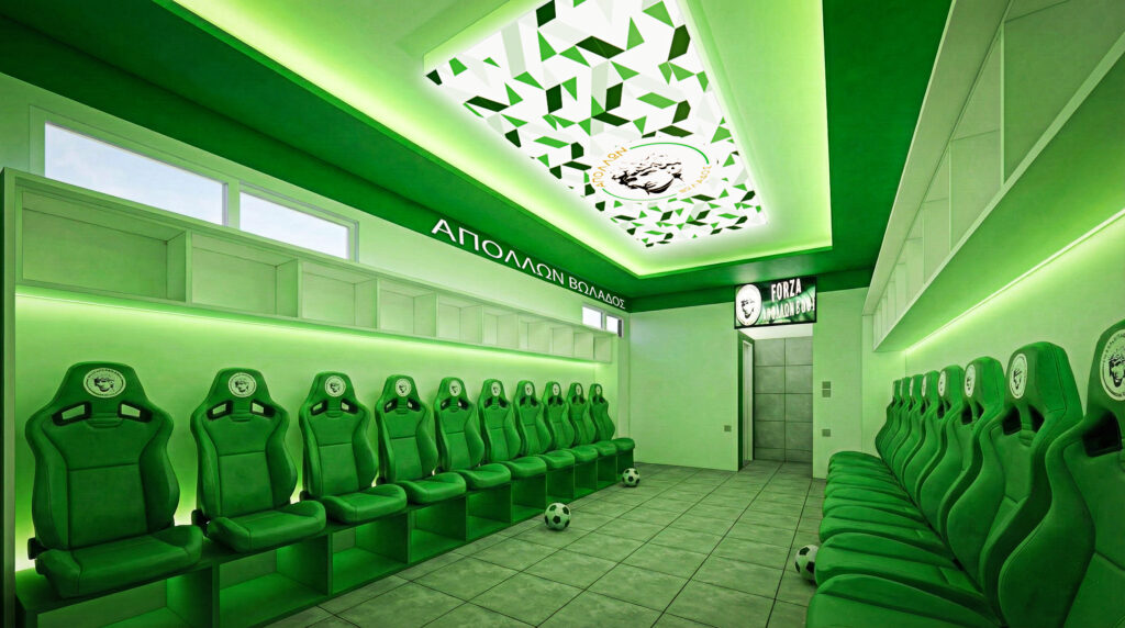 Από τη Γ’ Κατηγορία… σε αποδυτήρια επαγγελματικών προδιαγραφών